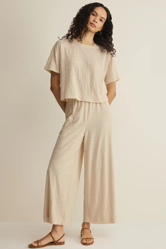 Scout Textured Slub Pant-Pants-Vixen Collection, Day Spa and Women's Boutique Located in Seattle, Washington