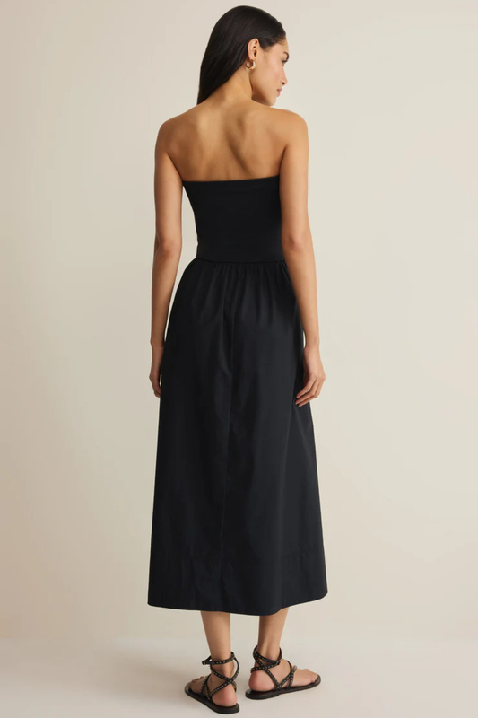 Sunsought Strapless Midi Dress-Dresses-Vixen Collection, Day Spa and Women's Boutique Located in Seattle, Washington