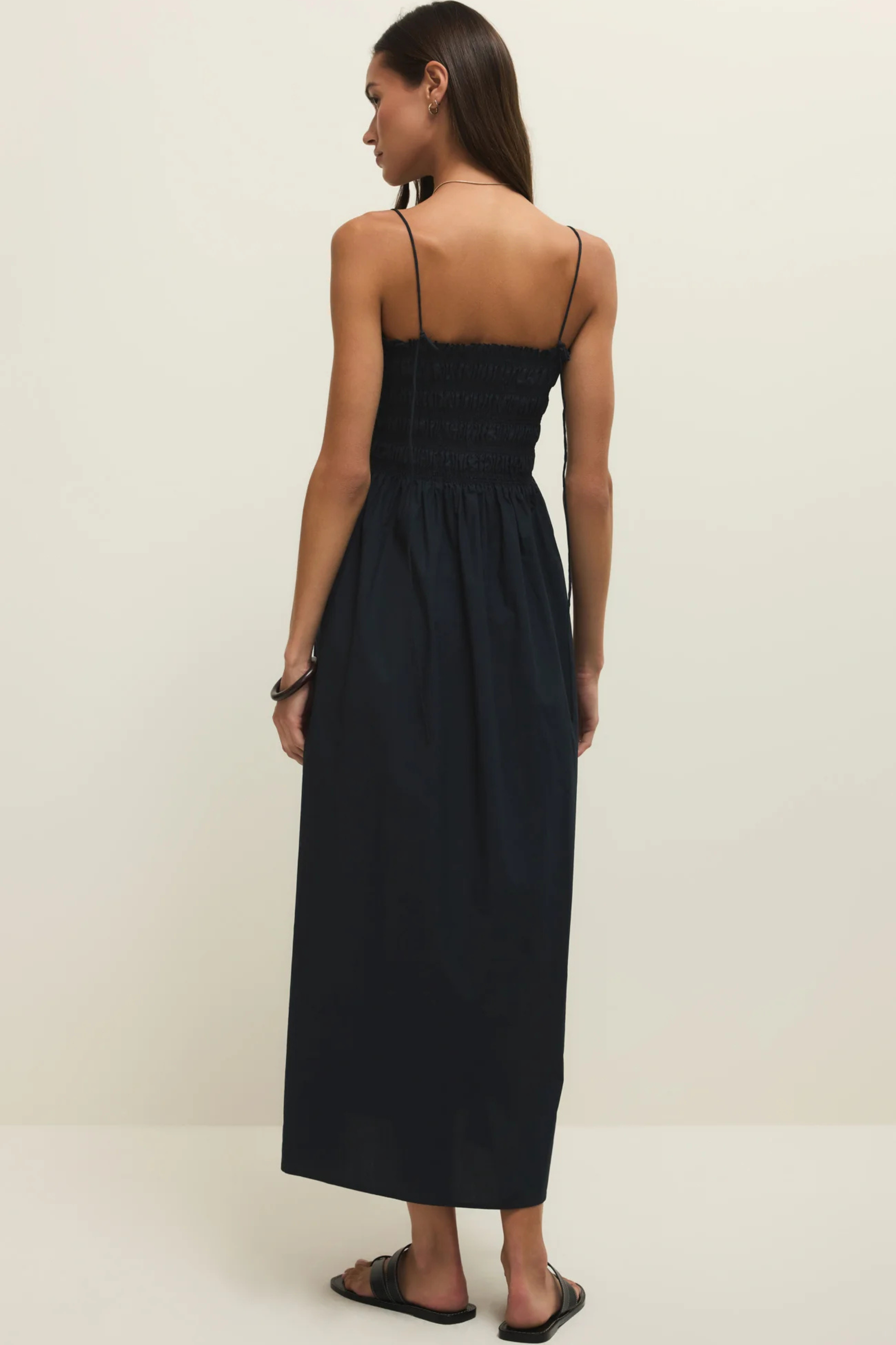 Cornelia Poplin Midi Dress-One Pieces-Vixen Collection, Day Spa and Women's Boutique Located in Seattle, Washington