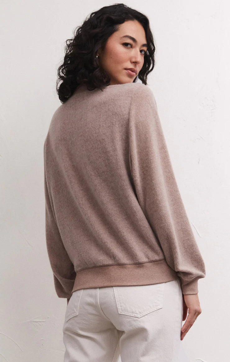 Russel Cozy Pullover-Sweaters-Vixen Collection, Day Spa and Women's Boutique Located in Seattle, Washington