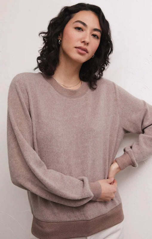 Russel Cozy Pullover-Sweaters-Vixen Collection, Day Spa and Women's Boutique Located in Seattle, Washington