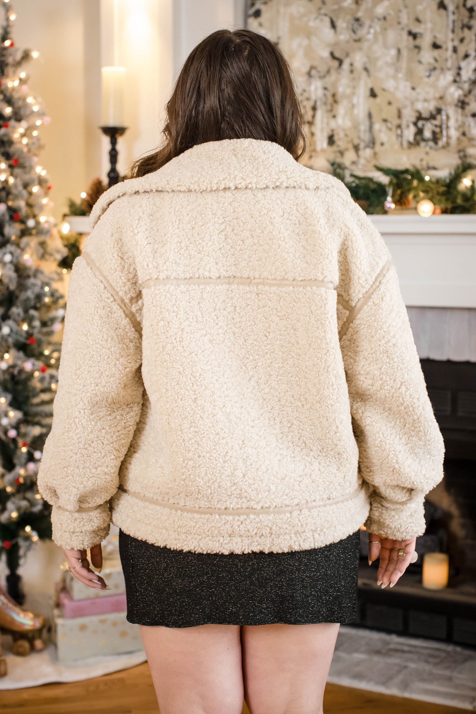 Ari Sherpa Coat-Jackets-Vixen Collection, Day Spa and Women's Boutique Located in Seattle, Washington