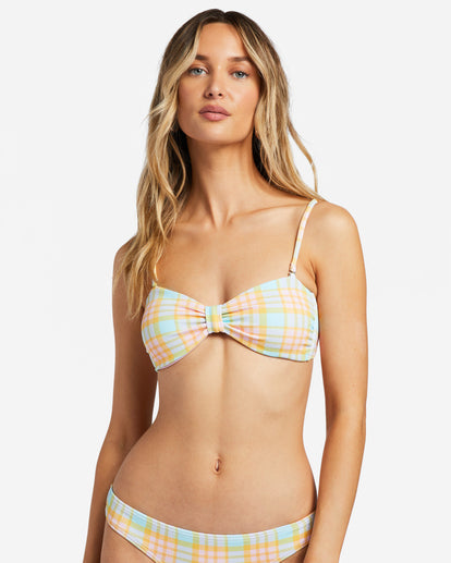 Check Please Bandeau Bikini Top-Swimwear-Vixen Collection, Day Spa and Women's Boutique Located in Seattle, Washington