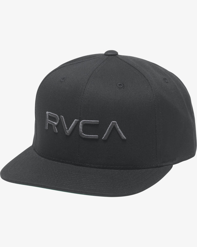 RVCA Twill Snapback II Hat-Men's Accessories-Vixen Collection, Day Spa and Women's Boutique Located in Seattle, Washington