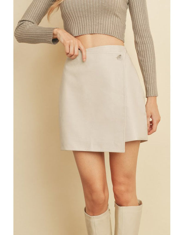 Danica Sleek Mini Skirt-Skirts-Vixen Collection, Day Spa and Women's Boutique Located in Seattle, Washington