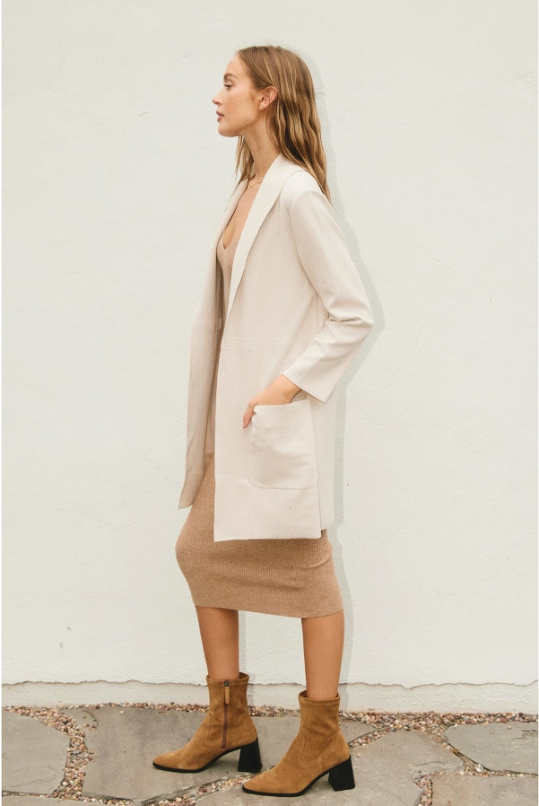 Suede Beauty Coat-Coats-Vixen Collection, Day Spa and Women's Boutique Located in Seattle, Washington