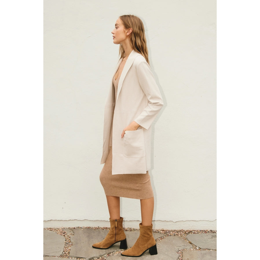 Suede Beauty Coat-Outerwear-Vixen Collection, Day Spa and Women's Boutique Located in Seattle, Washington