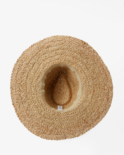 Sea Mist Straw Hat-Hats-Vixen Collection, Day Spa and Women's Boutique Located in Seattle, Washington