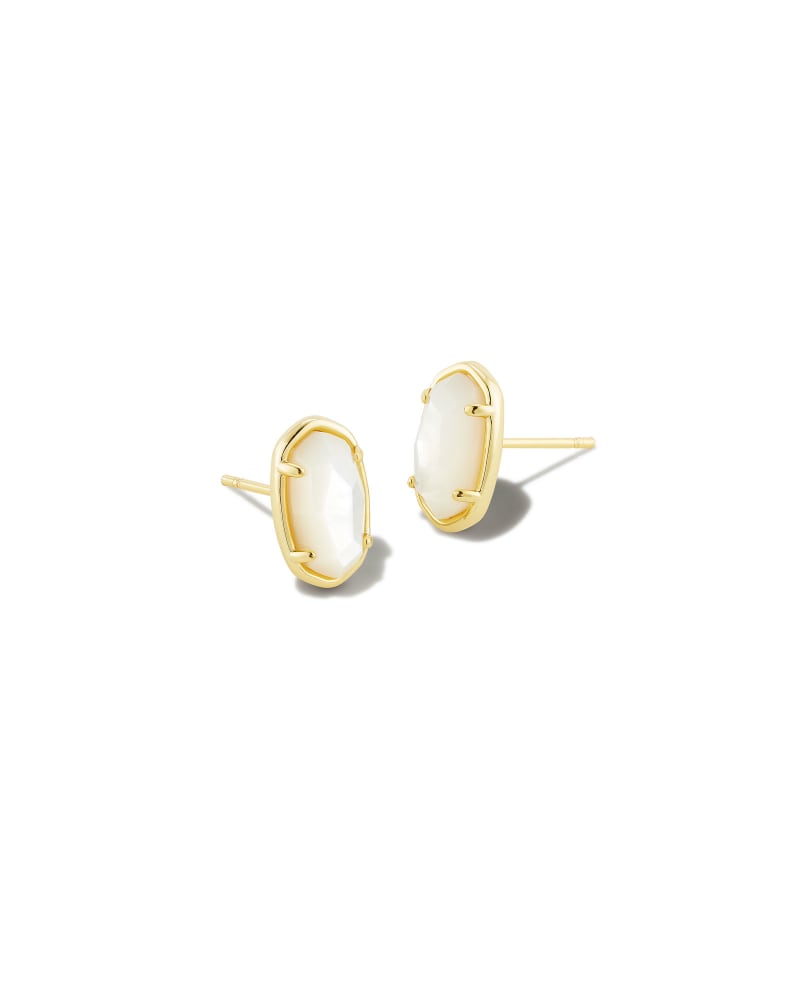 Grayson Stone Stud Earrings-Earrings-Vixen Collection, Day Spa and Women's Boutique Located in Seattle, Washington