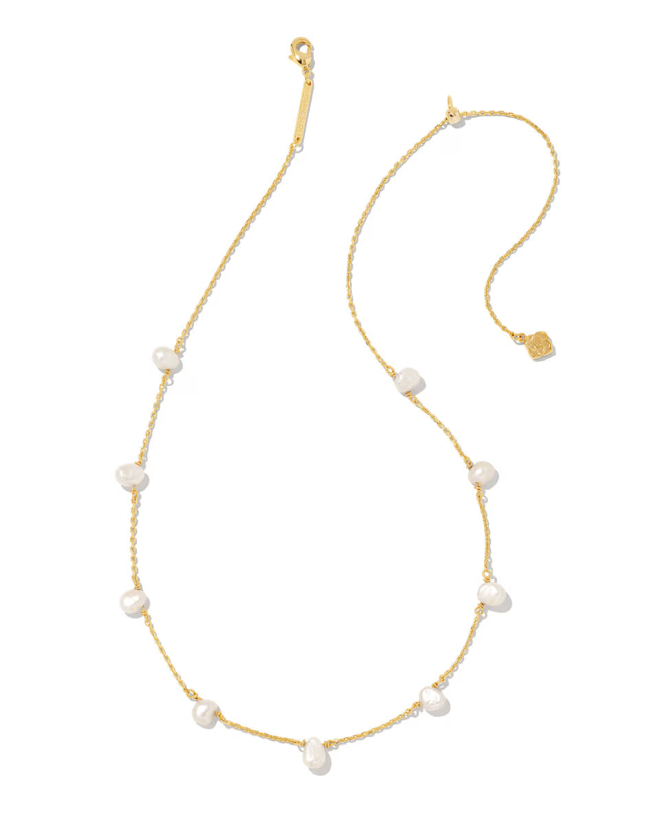 Leighton Pearl Strand Necklace-Necklaces-Vixen Collection, Day Spa and Women's Boutique Located in Seattle, Washington