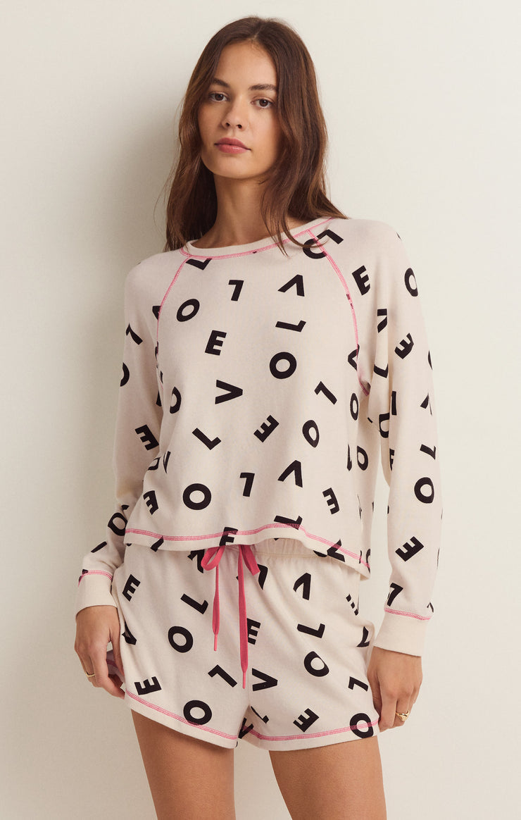 Love Is Love Top-Loungewear Tops-Vixen Collection, Day Spa and Women's Boutique Located in Seattle, Washington