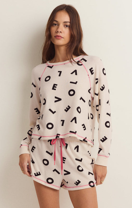 Love Is Love Top-Loungewear Tops-Vixen Collection, Day Spa and Women's Boutique Located in Seattle, Washington