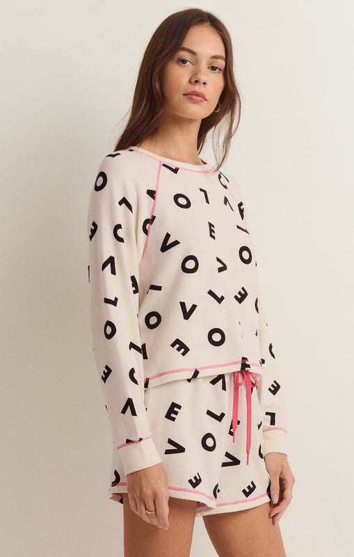 Love Is Love Top-Loungewear Tops-Vixen Collection, Day Spa and Women's Boutique Located in Seattle, Washington