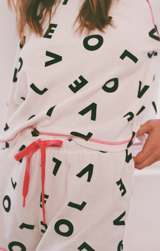 Love Is Love Top-Loungewear Tops-Vixen Collection, Day Spa and Women's Boutique Located in Seattle, Washington