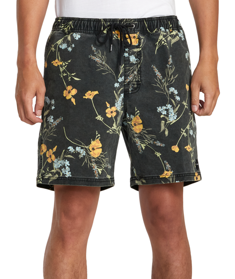 Escape Floral Walkshorts, Midnight-Men's Bottoms-Vixen Collection, Day Spa and Women's Boutique Located in Seattle, Washington