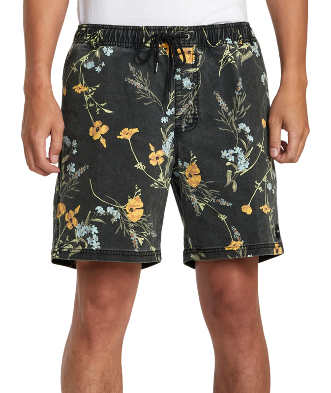 Escape Floral Walkshorts, Midnight-Men's Bottoms-Vixen Collection, Day Spa and Women's Boutique Located in Seattle, Washington