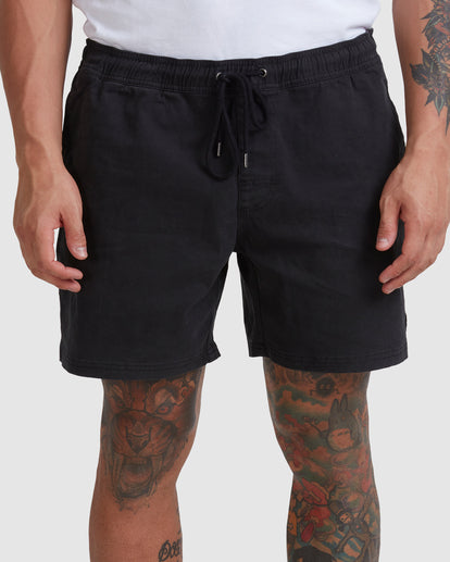 Escape Elastic Shorts-Men's Bottoms-Vixen Collection, Day Spa and Women's Boutique Located in Seattle, Washington