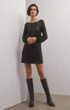 Andromeda Sequin Dress, Black-Dresses-Vixen Collection, Day Spa and Women's Boutique Located in Seattle, Washington