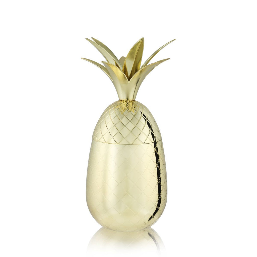 Gold Pineapple Tumbler-Home Decor-Vixen Collection, Day Spa and Women's Boutique Located in Seattle, Washington