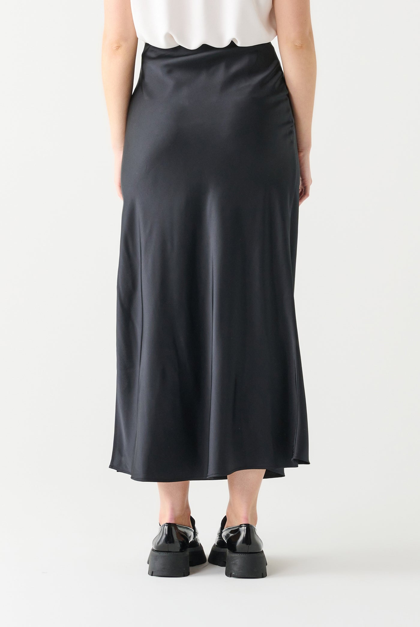 Daria Satin Maxi Skirt-Skirts-Vixen Collection, Day Spa and Women's Boutique Located in Seattle, Washington