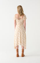 Marigold Dreams Sweetheart Midi Dress-Dresses-Vixen Collection, Day Spa and Women's Boutique Located in Seattle, Washington