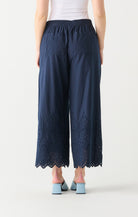 Eyelet Pull On Pants-Pants-Vixen Collection, Day Spa and Women's Boutique Located in Seattle, Washington