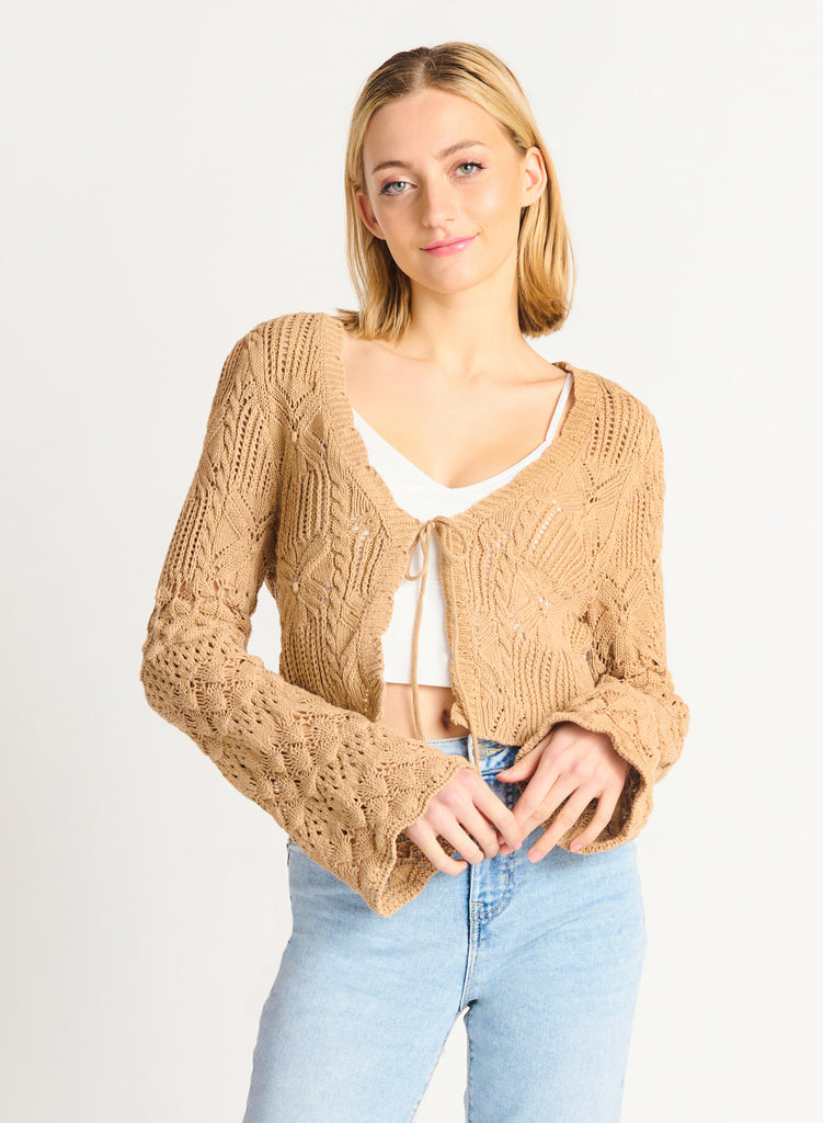 Teddy Vintage Cardigan-Cardigans-Vixen Collection, Day Spa and Women's Boutique Located in Seattle, Washington