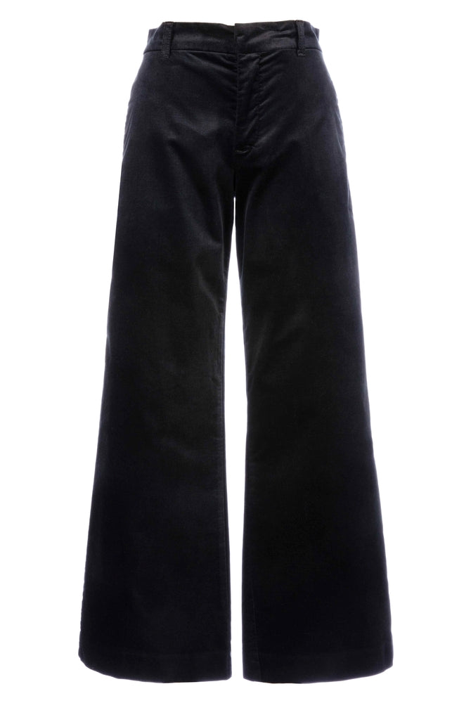 Meg Wide Leg Velveteen Trouser-Pants-Vixen Collection, Day Spa and Women's Boutique Located in Seattle, Washington