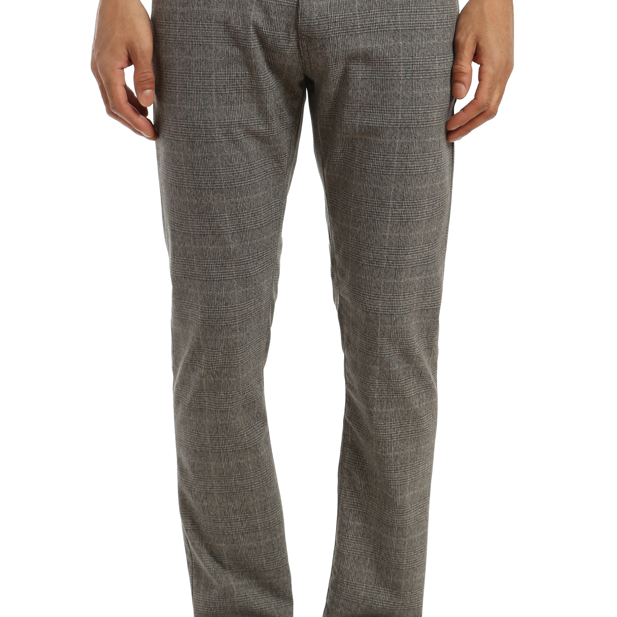 Jake Light Grey Plaid-Men's Bottoms-Vixen Collection, Day Spa and Women's Boutique Located in Seattle, Washington