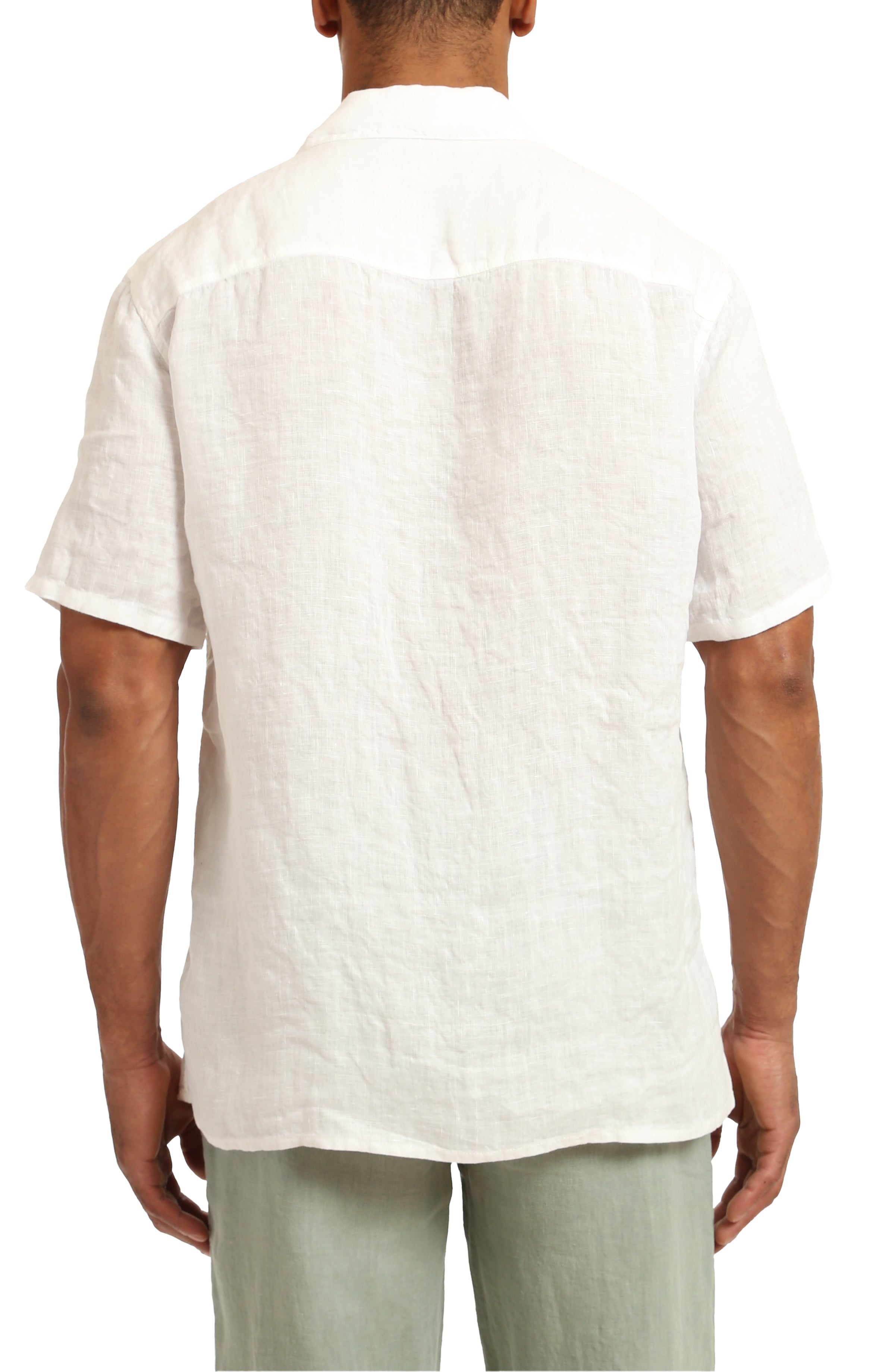Linen Shirt-Men's Tops-Vixen Collection, Day Spa and Women's Boutique Located in Seattle, Washington