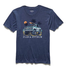 Wheels on the Beach Tee-Men's Tops-Vixen Collection, Day Spa and Women's Boutique Located in Seattle, Washington