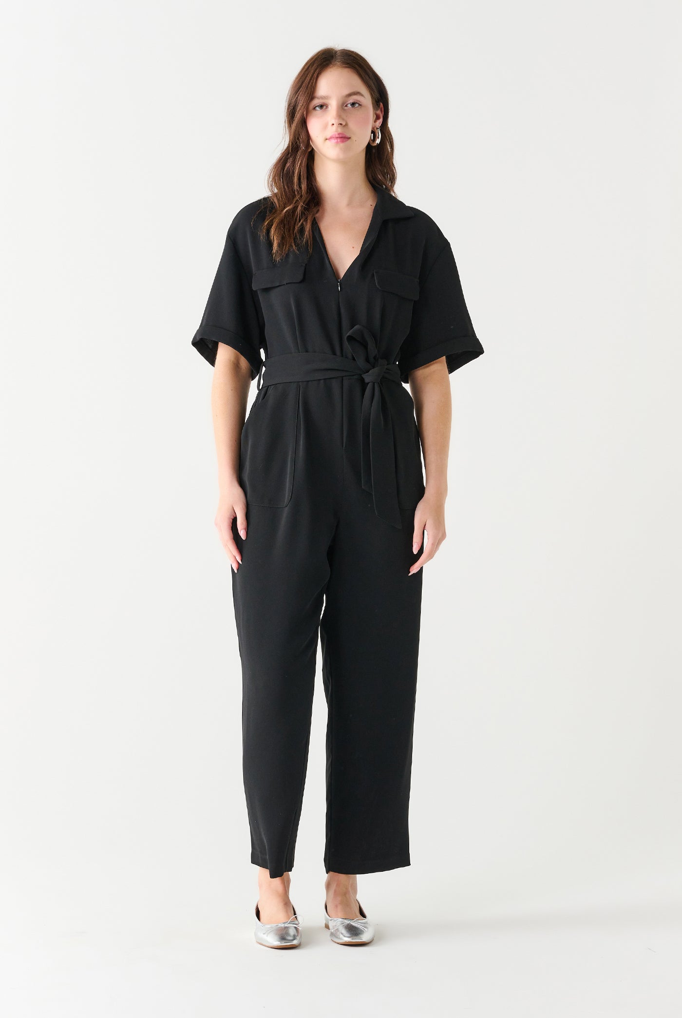 Ruby Utility Belt Jumpsuit-Jumpsuits-Vixen Collection, Day Spa and Women's Boutique Located in Seattle, Washington
