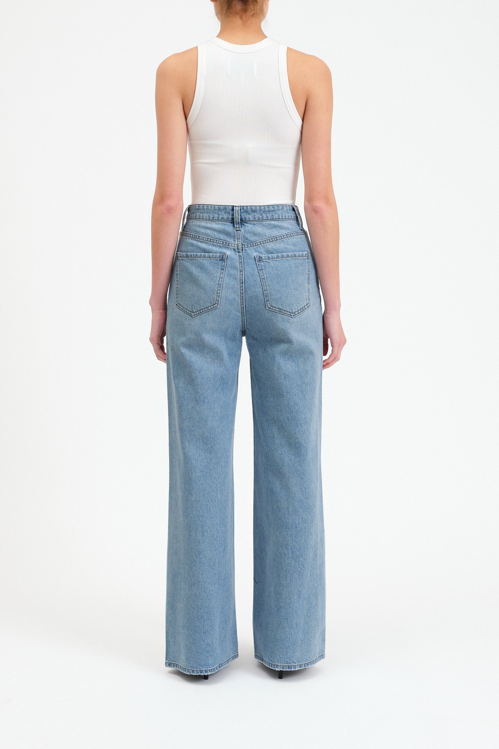 DAZE Far Out Wide Leg-Denim-Vixen Collection, Day Spa and Women's Boutique Located in Seattle, Washington