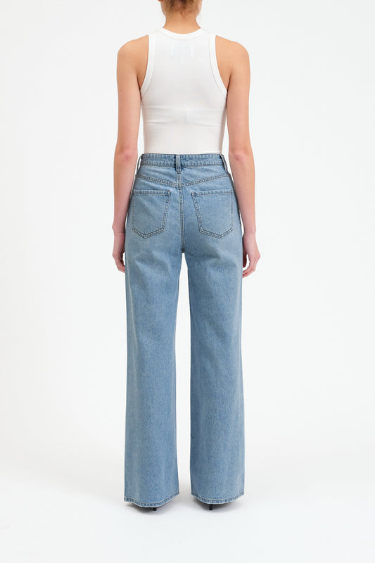 DAZE Far Out Wide Leg-Denim-Vixen Collection, Day Spa and Women's Boutique Located in Seattle, Washington