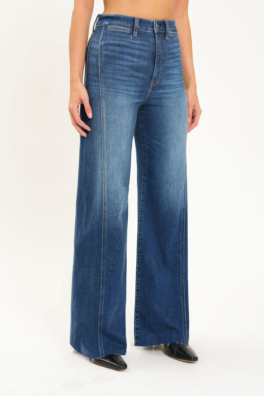 DAZE Far Out Wide Leg-Denim-Vixen Collection, Day Spa and Women's Boutique Located in Seattle, Washington