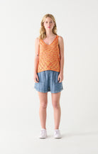 Sunny Days Spacedye Knit Tank-Tank Tops-Vixen Collection, Day Spa and Women's Boutique Located in Seattle, Washington
