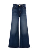 Meg Raw Hem Wide Leg Jeans-Denim-Vixen Collection, Day Spa and Women's Boutique Located in Seattle, Washington