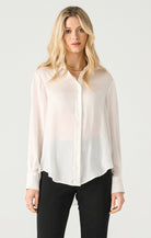 Venus Satin Blouse-Long Sleeves-Vixen Collection, Day Spa and Women's Boutique Located in Seattle, Washington