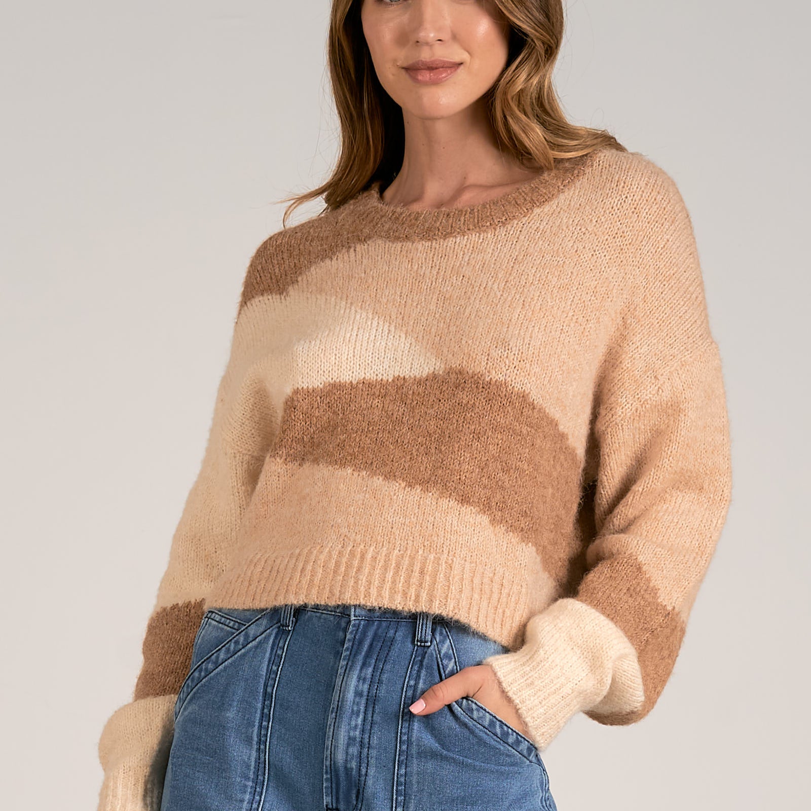 Bay Horizon Sweater-Sweaters-Vixen Collection, Day Spa and Women's Boutique Located in Seattle, Washington
