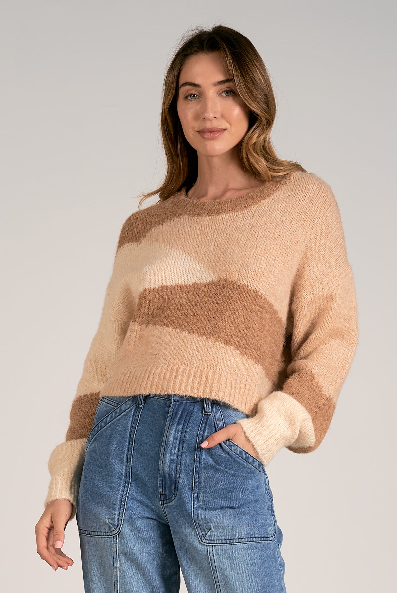 Bay Horizon Sweater-Sweaters-Vixen Collection, Day Spa and Women's Boutique Located in Seattle, Washington
