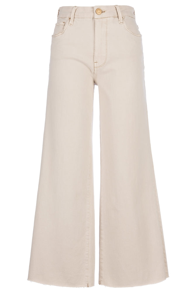 Meg High Rise Wide Raw Hem Pants-Denim-Vixen Collection, Day Spa and Women's Boutique Located in Seattle, Washington