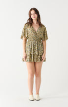 Calypso Printed Elastic Mini Dress-Dresses-Vixen Collection, Day Spa and Women's Boutique Located in Seattle, Washington
