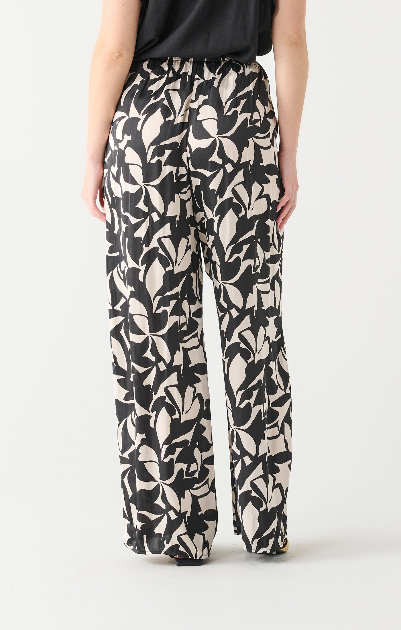 Cleo Wide Leg Satin Pants-Pants-Vixen Collection, Day Spa and Women's Boutique Located in Seattle, Washington