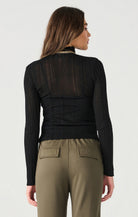 Mavis Ribbed Top-Long Sleeves-Vixen Collection, Day Spa and Women's Boutique Located in Seattle, Washington