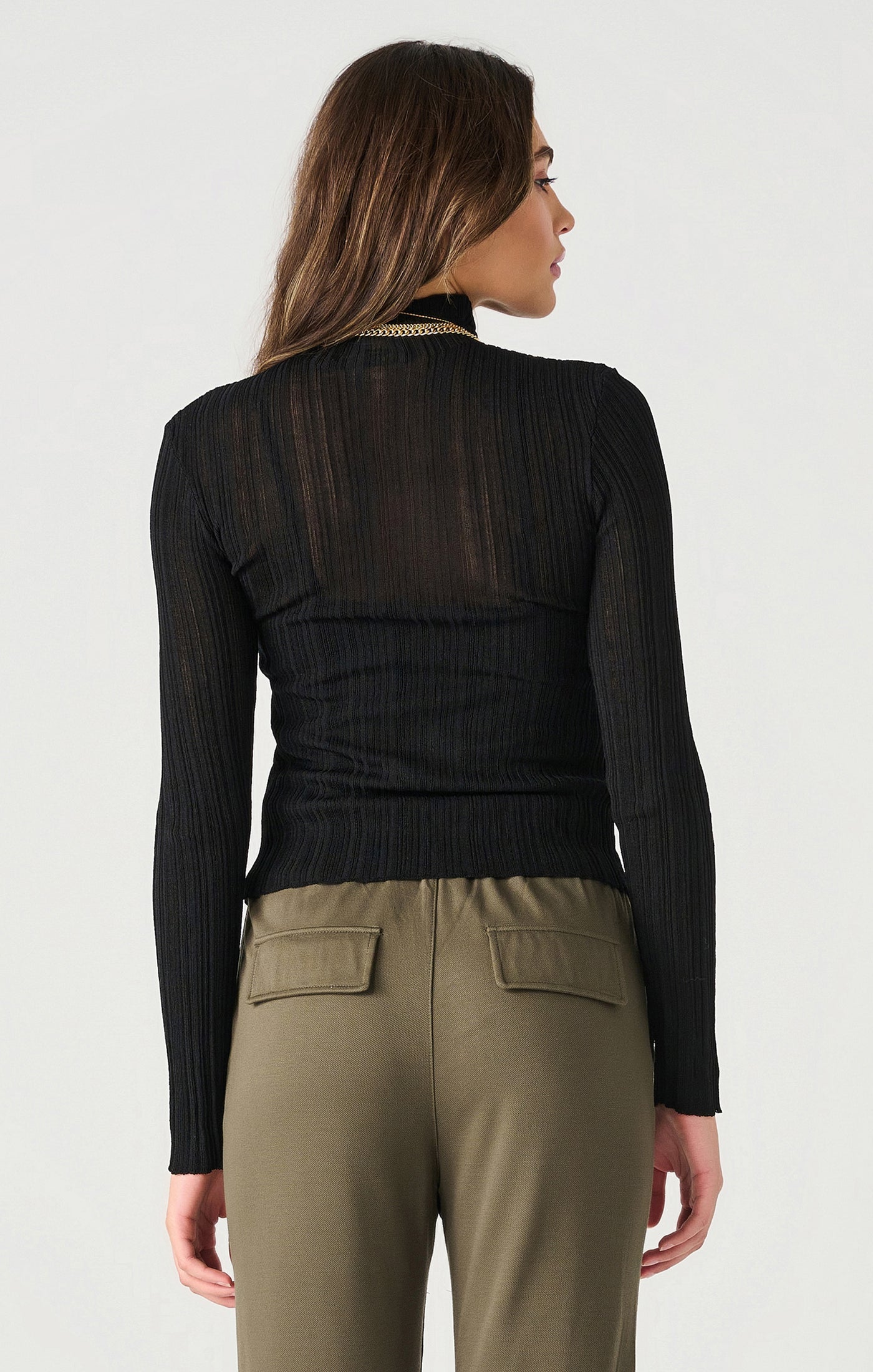 Mavis Ribbed Top-Long Sleeves-Vixen Collection, Day Spa and Women's Boutique Located in Seattle, Washington