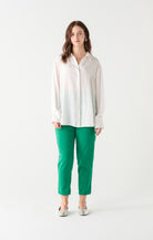 Arabella Textured Blouse-Long Sleeves-Vixen Collection, Day Spa and Women's Boutique Located in Seattle, Washington