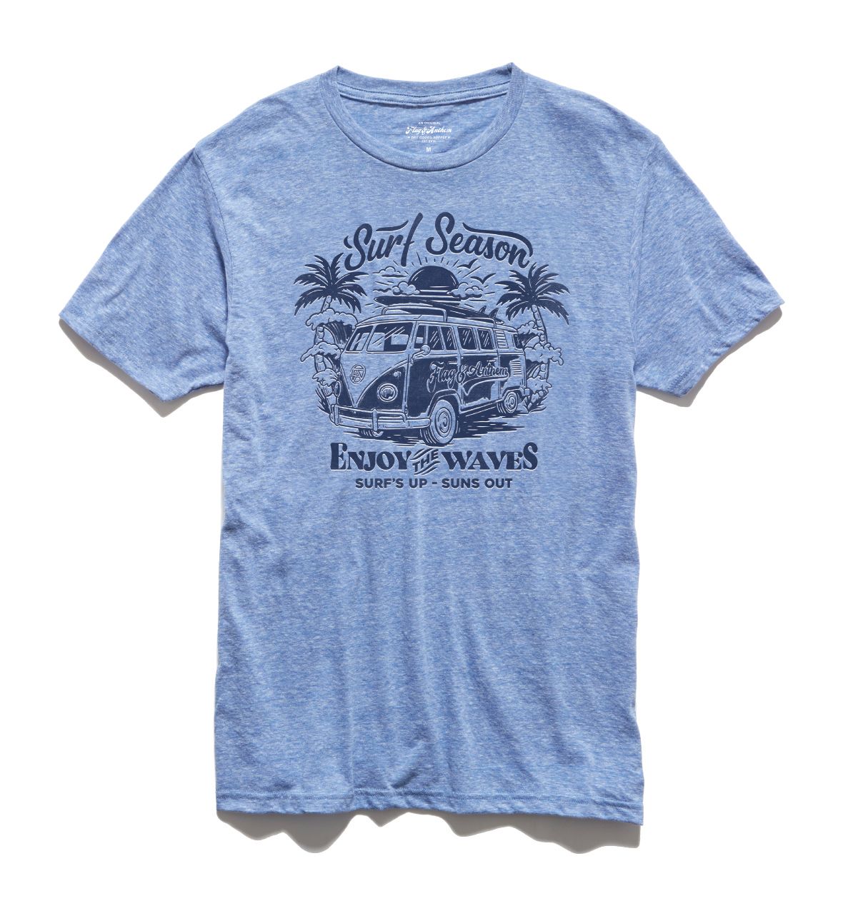Surf Season Tee-Men's Tops-Vixen Collection, Day Spa and Women's Boutique Located in Seattle, Washington