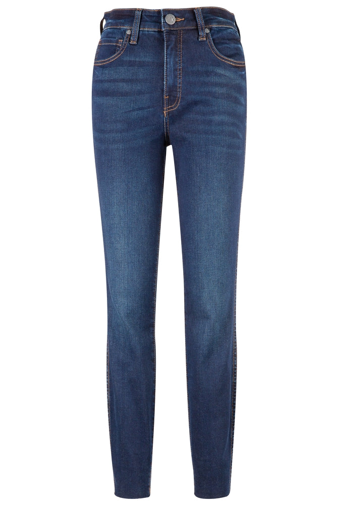 Connie High Rise Raw Hem Skinny Jeans-Denim-Vixen Collection, Day Spa and Women's Boutique Located in Seattle, Washington