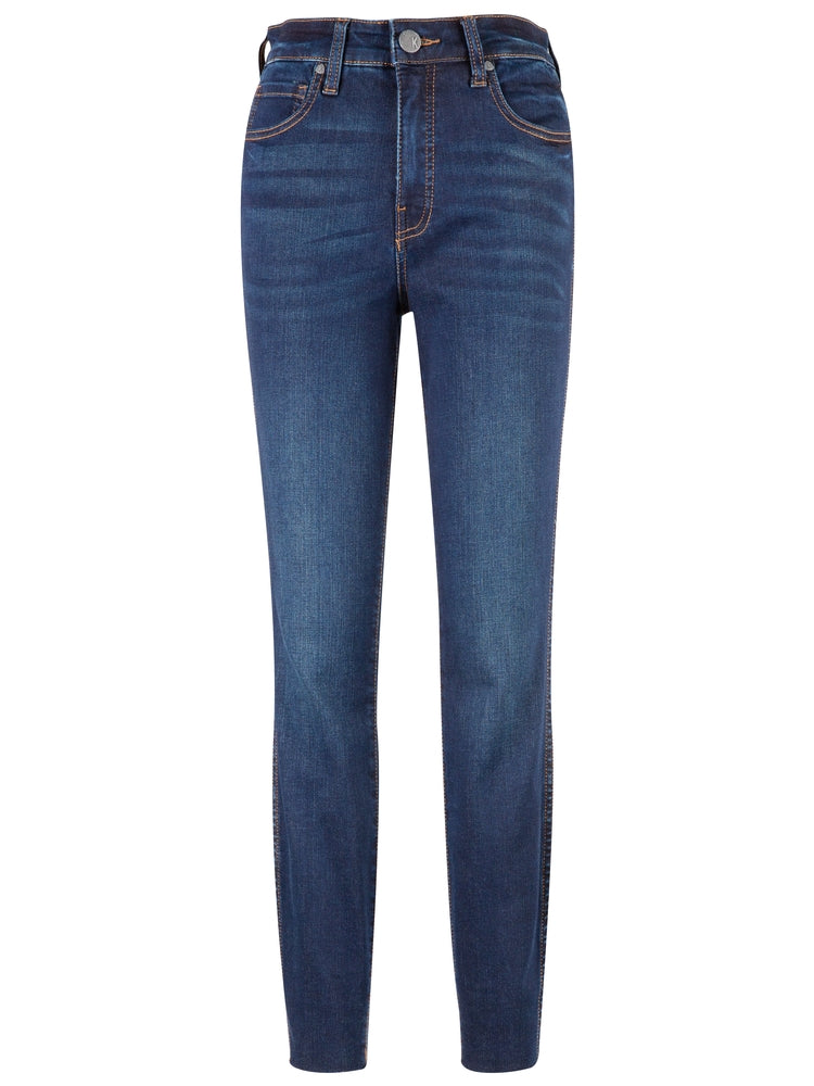 Connie High Rise Raw Hem Skinny Jeans-Denim-Vixen Collection, Day Spa and Women's Boutique Located in Seattle, Washington