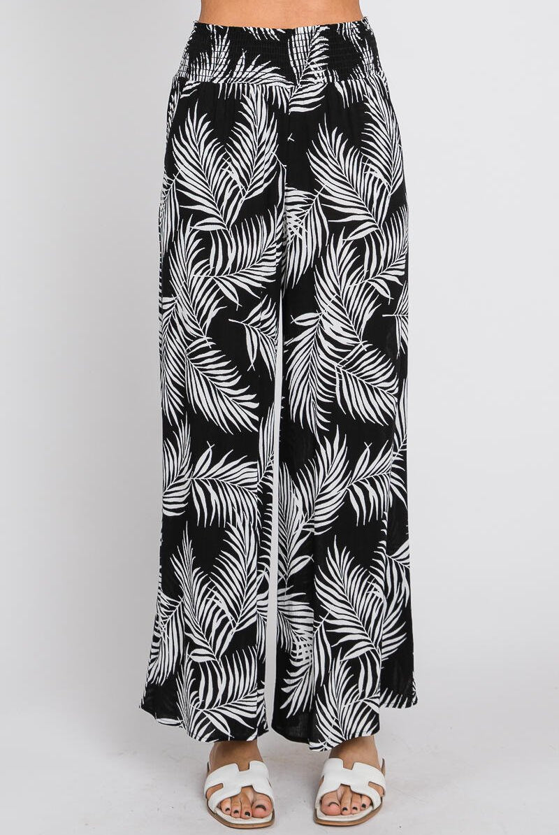 Aloha Wide Leg Pants-Pants-Vixen Collection, Day Spa and Women's Boutique Located in Seattle, Washington